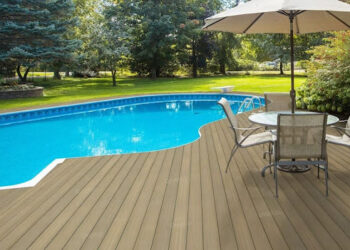 Stunning Above-Ground Pool Deck