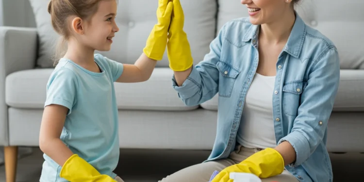Home Clean With Kids