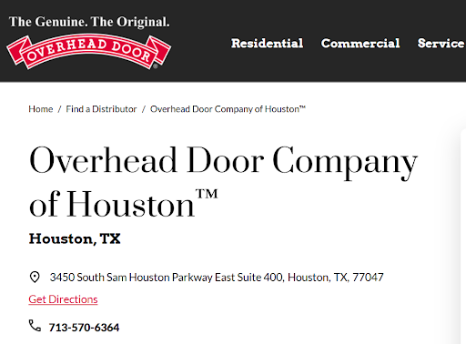  Door Company of Houston
