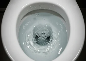 Downstairs Toilet Bubbles When Upstairs Is Flushed