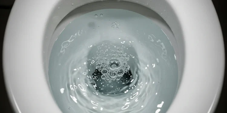 Downstairs Toilet Bubbles When Upstairs Is Flushed