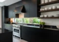 Black Kitchen Cabinets