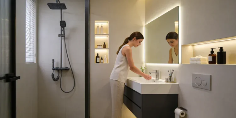 Is Your Bathroom On The Smaller Side? Here’s How to Maximize Space