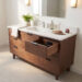 7 Best Dark Wood Bathroom Vanities for Modern Homes: Walnut & Mahogany Picks